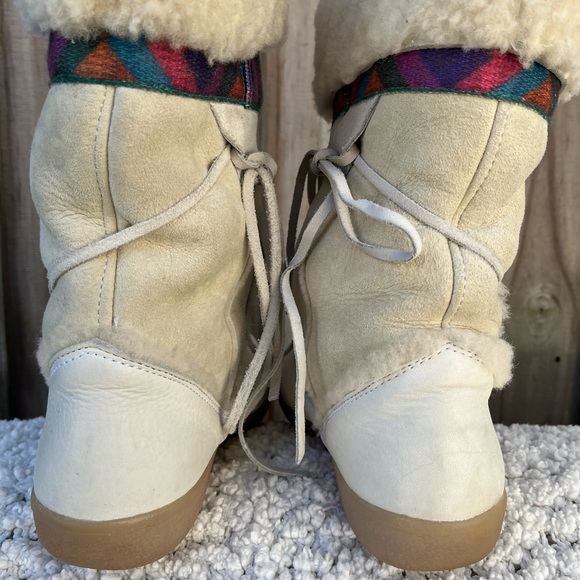 Tecnica Sheepskin and Leather Winter Boots - Picture 10 of 12